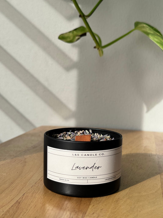 LAVENDER JAR CANDLE