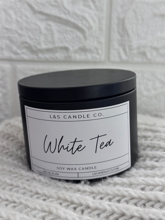 WHITE TEA JAR CANDLE