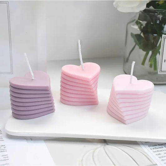 HEART SPIRAL CANDLE