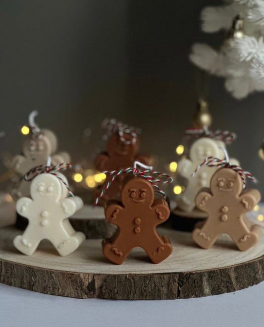 GINGERBREAD MAN CANDLE